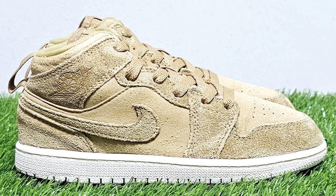 NIKE AIR JORDAN 1 RETRO MID GOLDEN HARVEST Babies Kids Babies