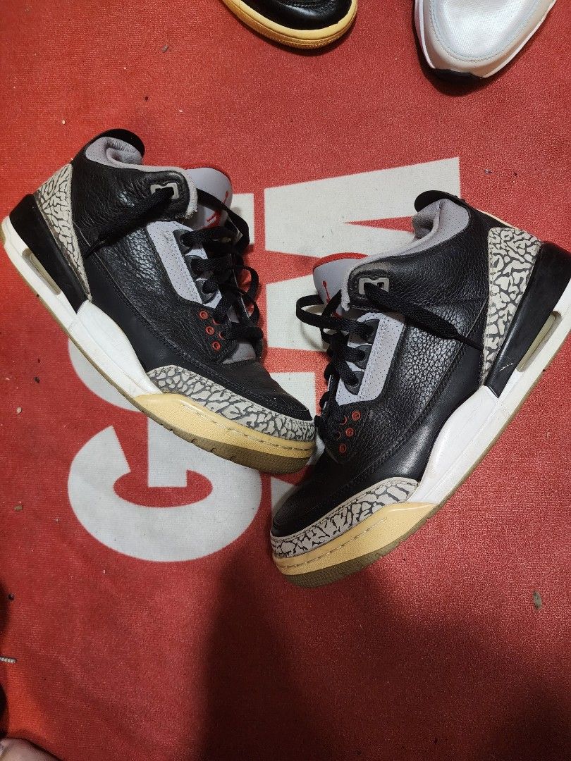 Jordan 3 clearance black cement 1988
