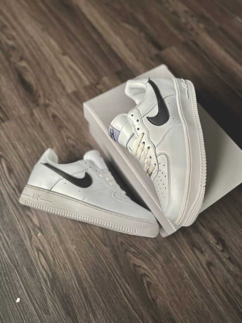 NIKE AIRFORCE 1 WHITE BLACK SAIZ 36 44