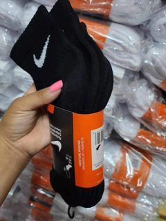 Nike Training Crew Socks for Men (Black Mid Cut)