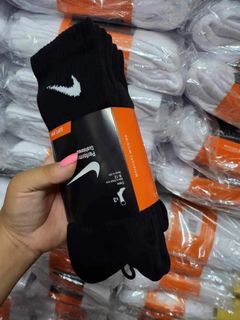 Nike Training Crew Socks for Men (Black High Cut)