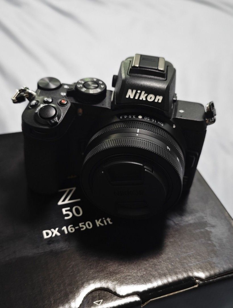 Nikon Z50 with 1650mm lens, Photography, Cameras on Carousell
