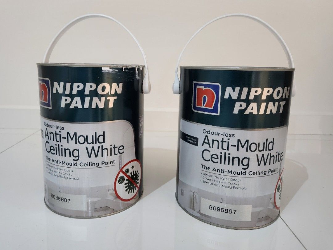Nippon Paint AntiMould Ceiling White paint, Furniture & Home Living, Home Improvement