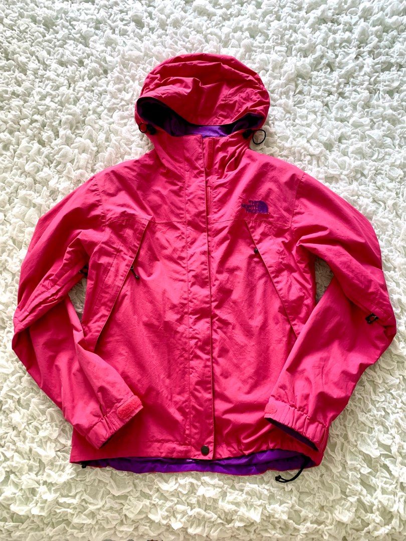Red north new arrivals face rain jacket