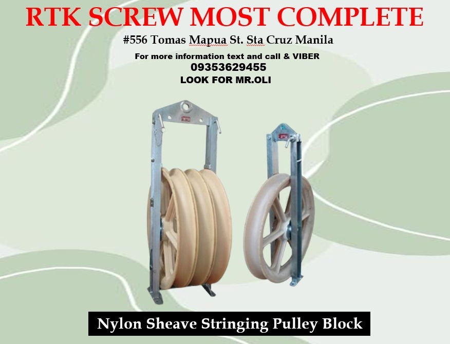 thumbnail image 2 of 3 X 80mm Zinc Single Pulley Block With Nylon Sheaves – Max 750kg For 8mm Rope 2 of 6