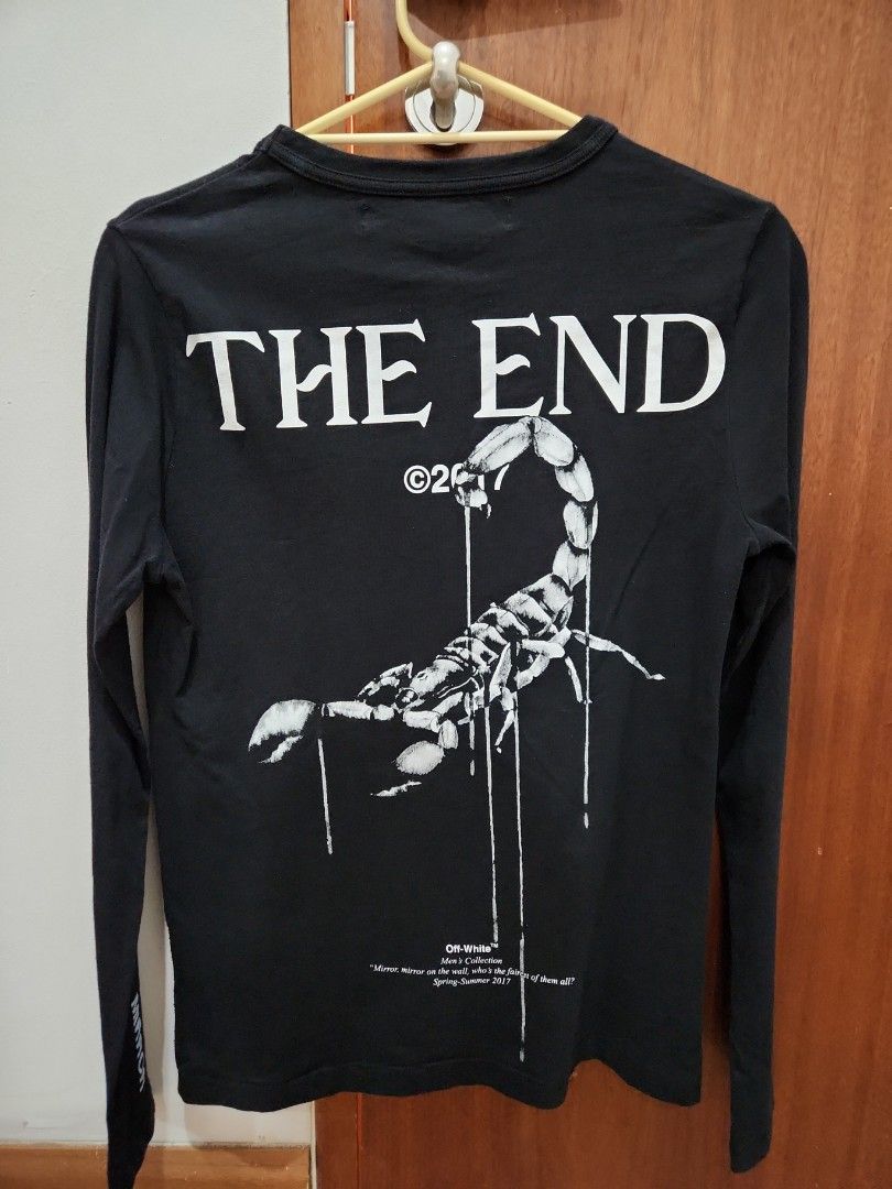 Off white scorpion shirt top