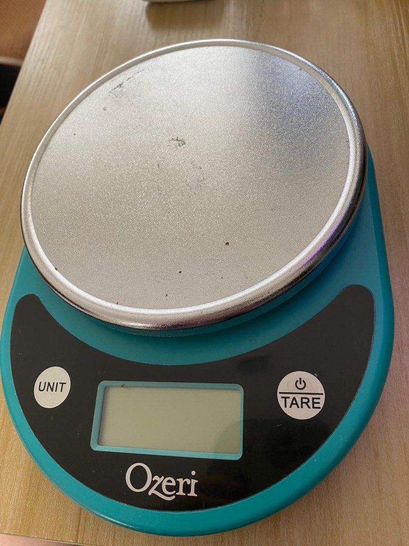 Ozeri Pronto Digital Multifunction Kitchen and Food Scale, Teal Blue