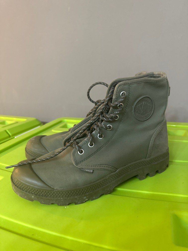 Palladium boots army green new arrivals