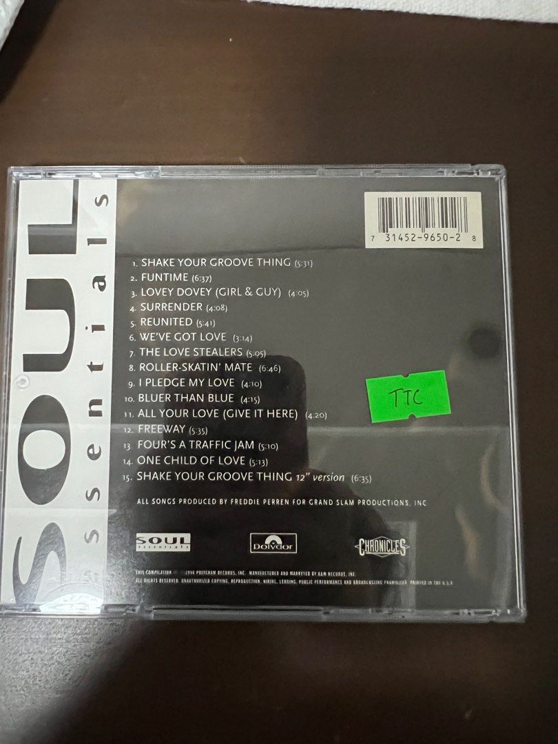 Peaches and Herb Greatest Hits, Hobbies & Toys, Music & Media, CDs