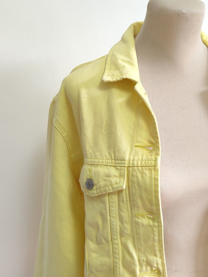 Washable Girls Denim Yellow Jacket at Best Price in Delhi | Apna Apna Swag-totobed.com.vn
