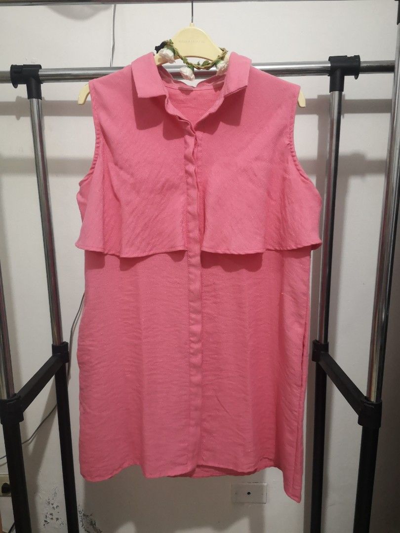 Pink Dress (Category: Dresses) located in Quezon City. Submitted by hellobuyeverything (Listing ID 1264983744, Image 1). Description: 🌻No brand but it's pasalubong from Italy 🌻 used once on my birthday 🌻rfs: doesn't fit anymore 🌻Size: Small to Med frame.