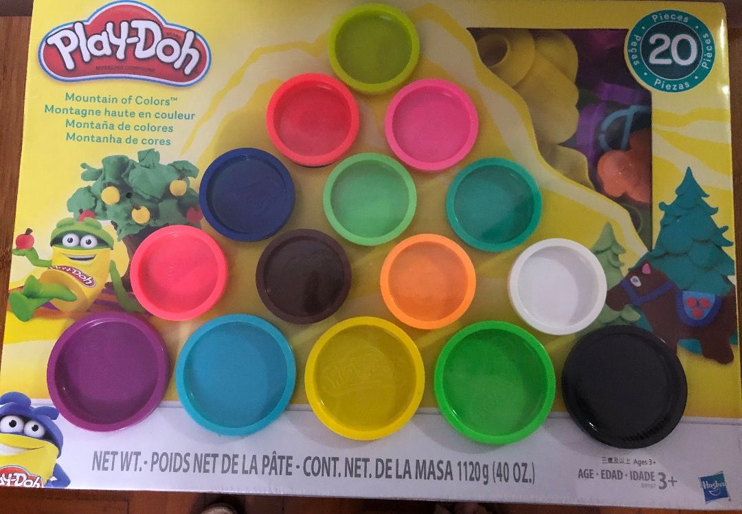 Play doh outlet mountain of colors