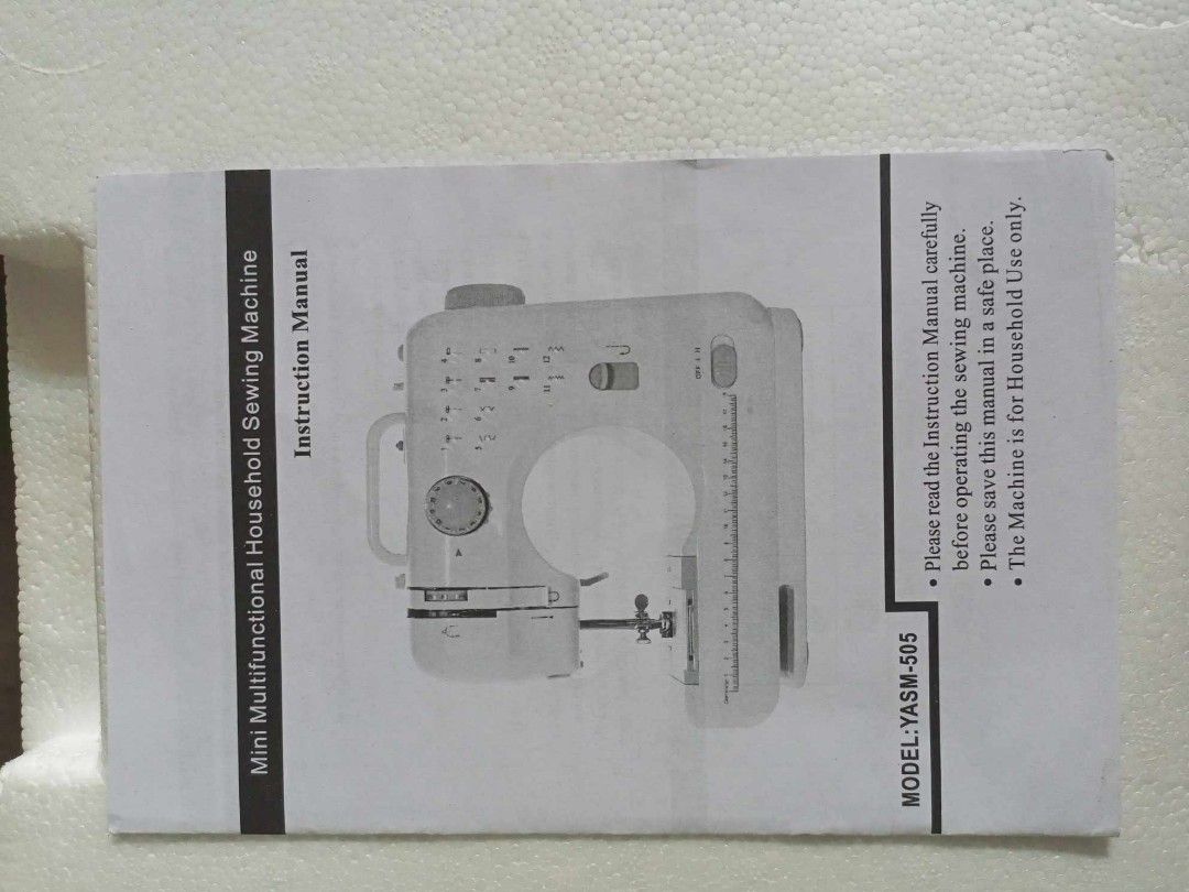 Portable sewing machine ( can't catch bobbin), TV & Home Appliances