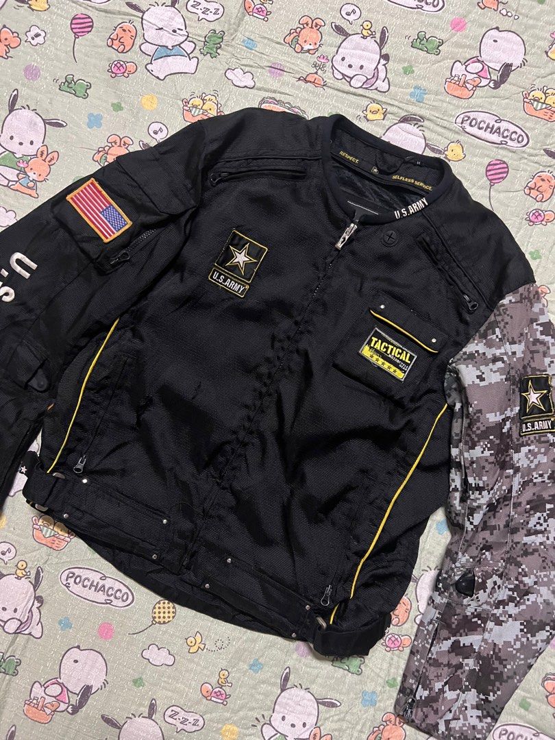 Power trip online army motorcycle jacket
