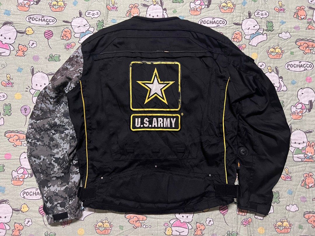 Power Trip U.S. Army Motorcycle Riding Jackets Men s Fashion