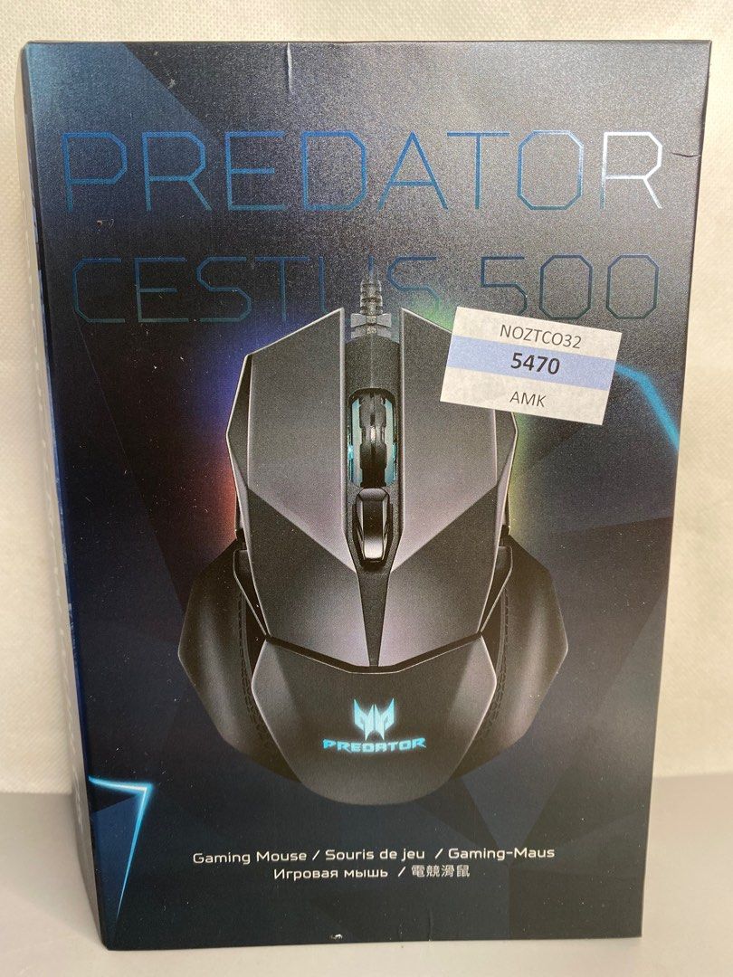 Predator Cestus 500 Gaming Mouse, Computers & Tech, Parts & Accessories ...