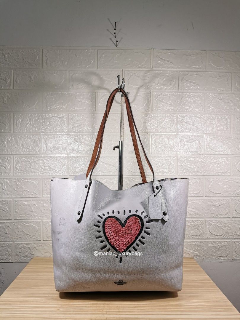 Coach keith haring market tote cheap