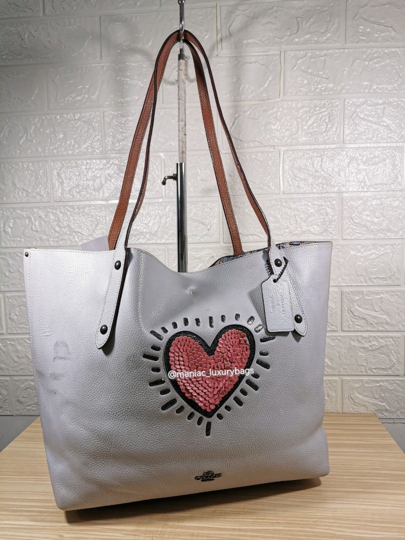 Coach keith haring market clearance tote