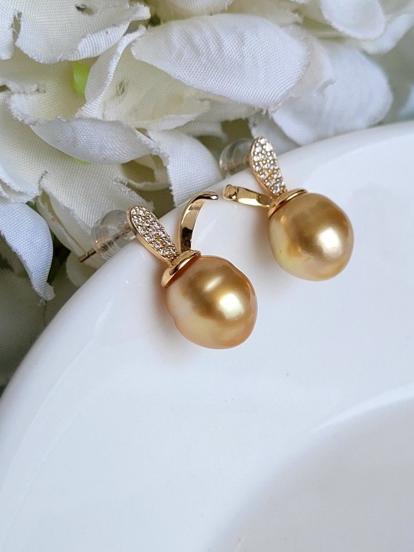 Pearl earrings designs with price store