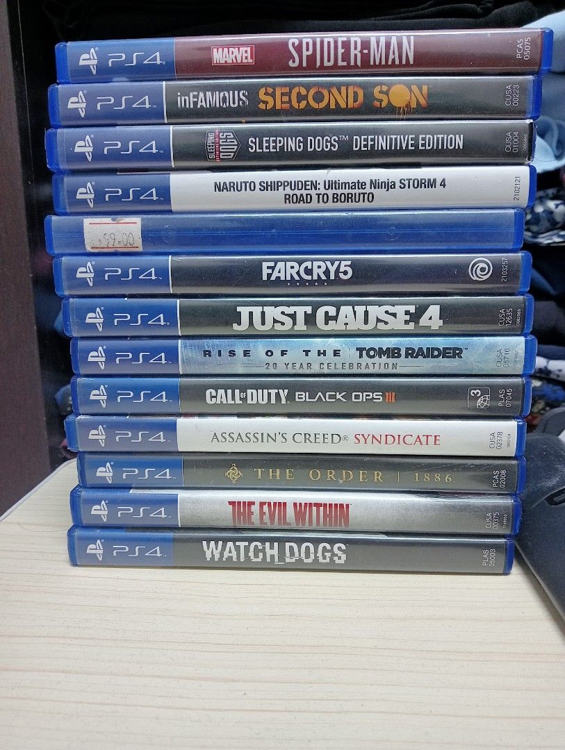 PS4 CD GAMES FOR SALE Video Gaming Video Games PlayStation on