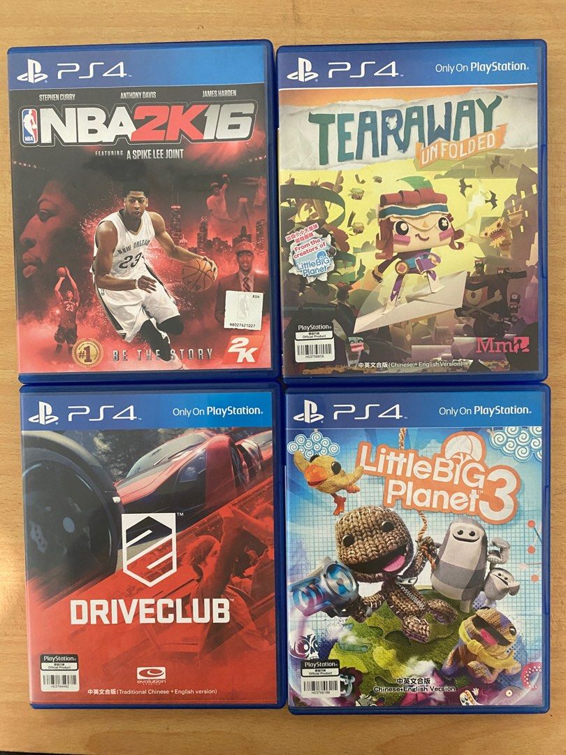 10 games on deals ps4