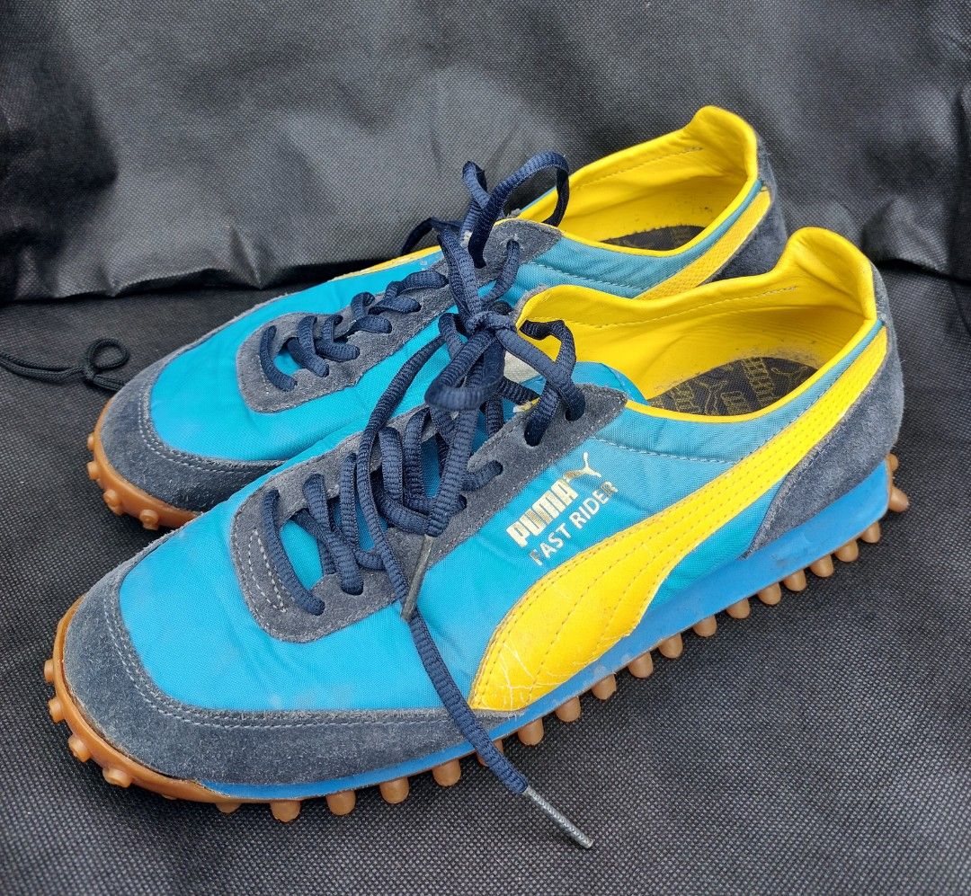 Puma Fast Rider Blue Yellow