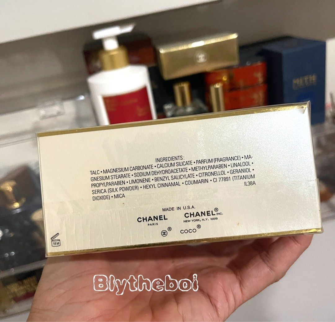 RARE CHANEL COCO MADEMOISELLE FRESH AFTER BATH BODY POWDER 142g 5 oz puff RARE