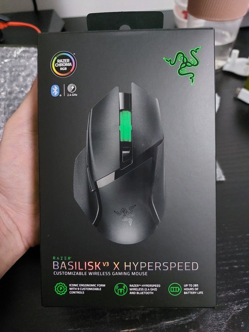 RAZER BASILISK V3 X HYPERSPEED (Wireless) This is V3 not V1 D