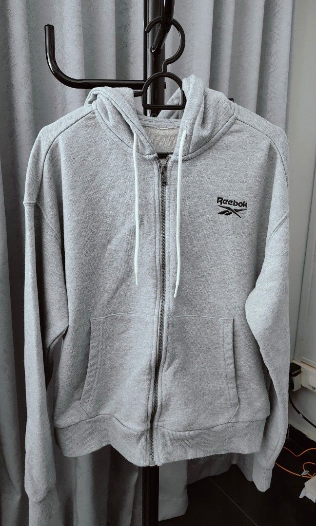 Reebok zip clearance up jacket