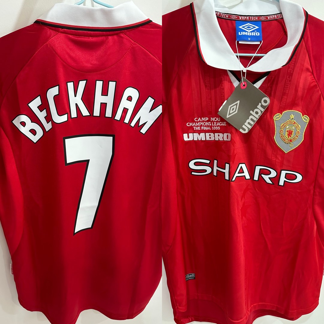 Manchester United 1999 ユニフォーム ベッカム - ウェア