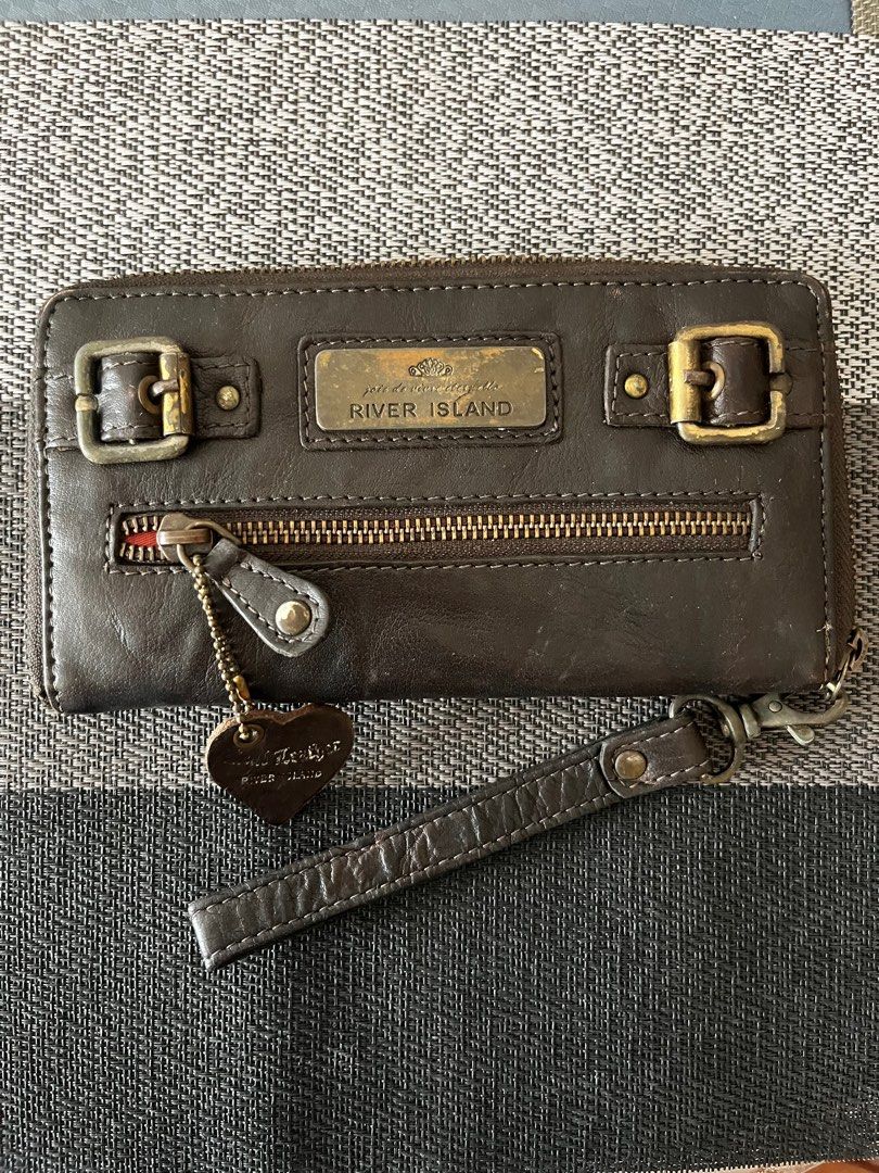River island shop leather wallet