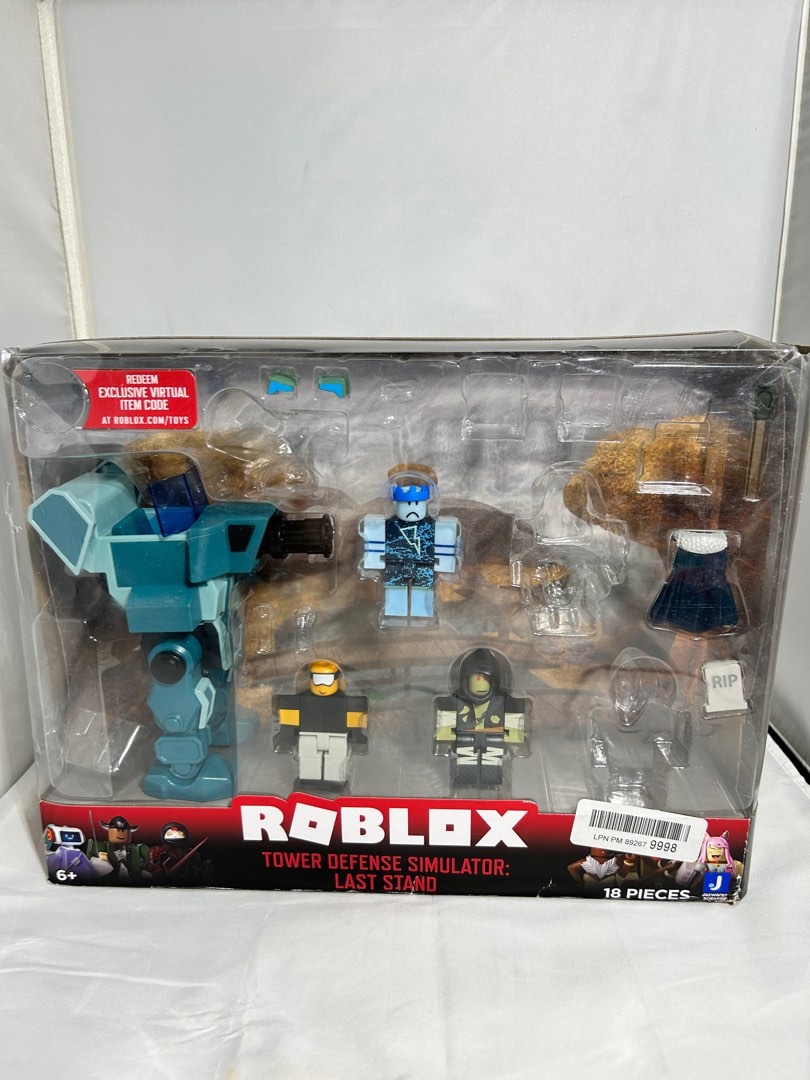 Roblox Action Collection - Tower Defense Simulator: Last Stand Playset  [Includes Exclusive Virtual Item] : Toys & Games 