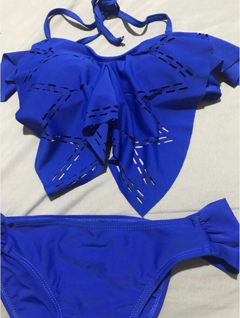 Royal Blue  Two Piece Bathing Suit