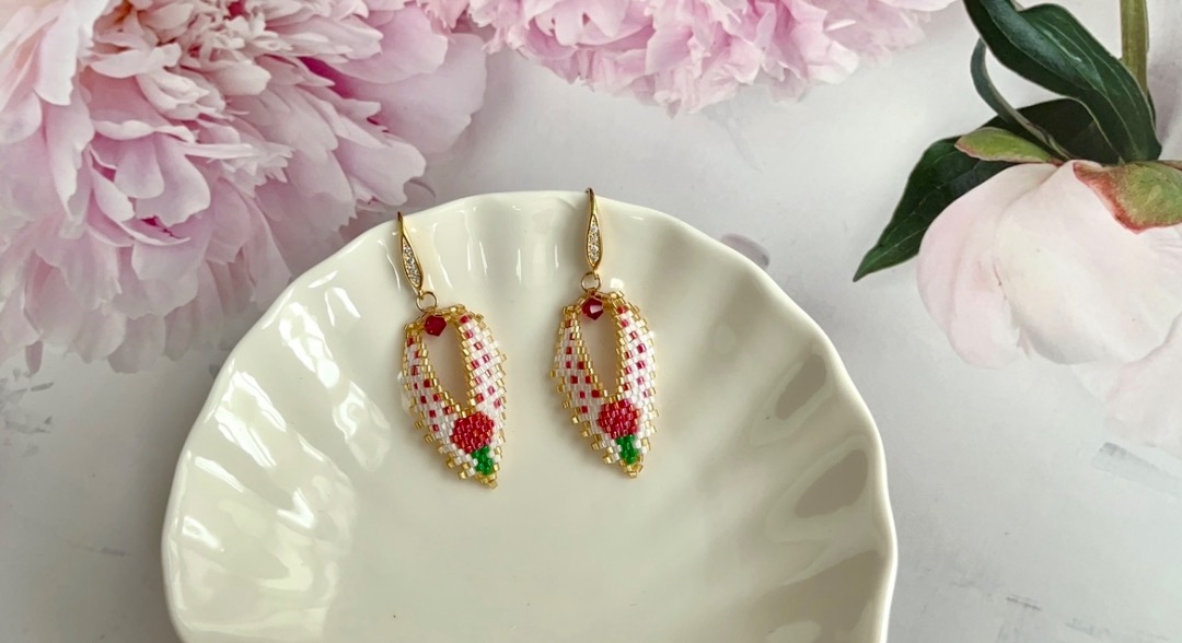 Russian leaf earrings store