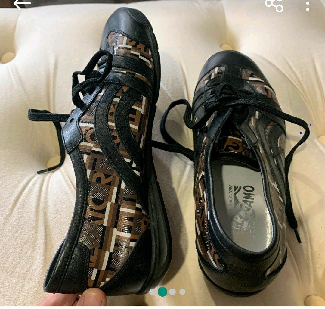 Salvatore ferragamo sneakers sale top