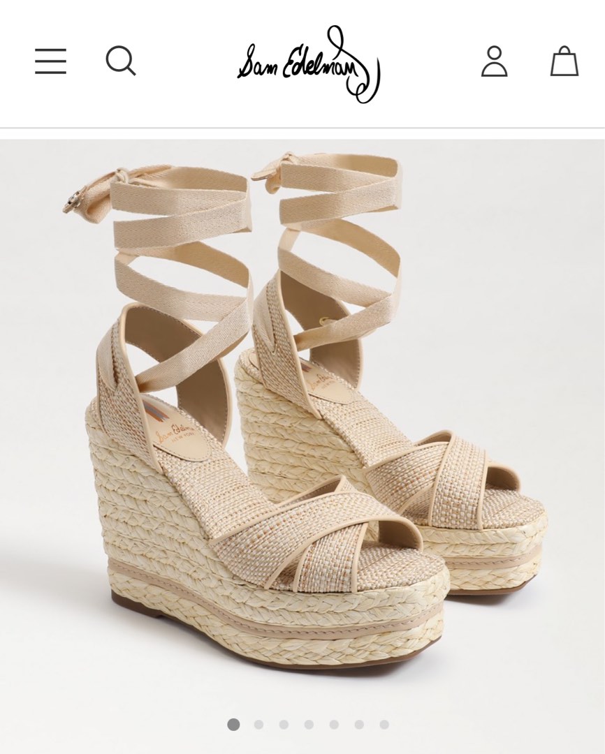 Sam edelman nude online wedges
