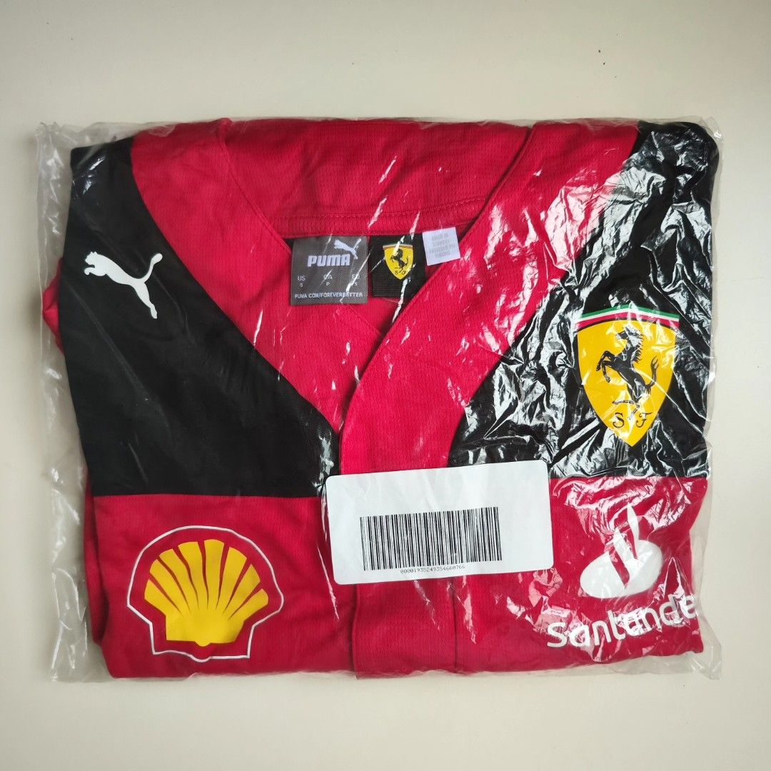 Ferrari baseball jersey discount