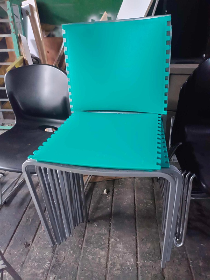 SECOND HAND STACKABLE CHAIRS, Furniture & Home Living, Furniture