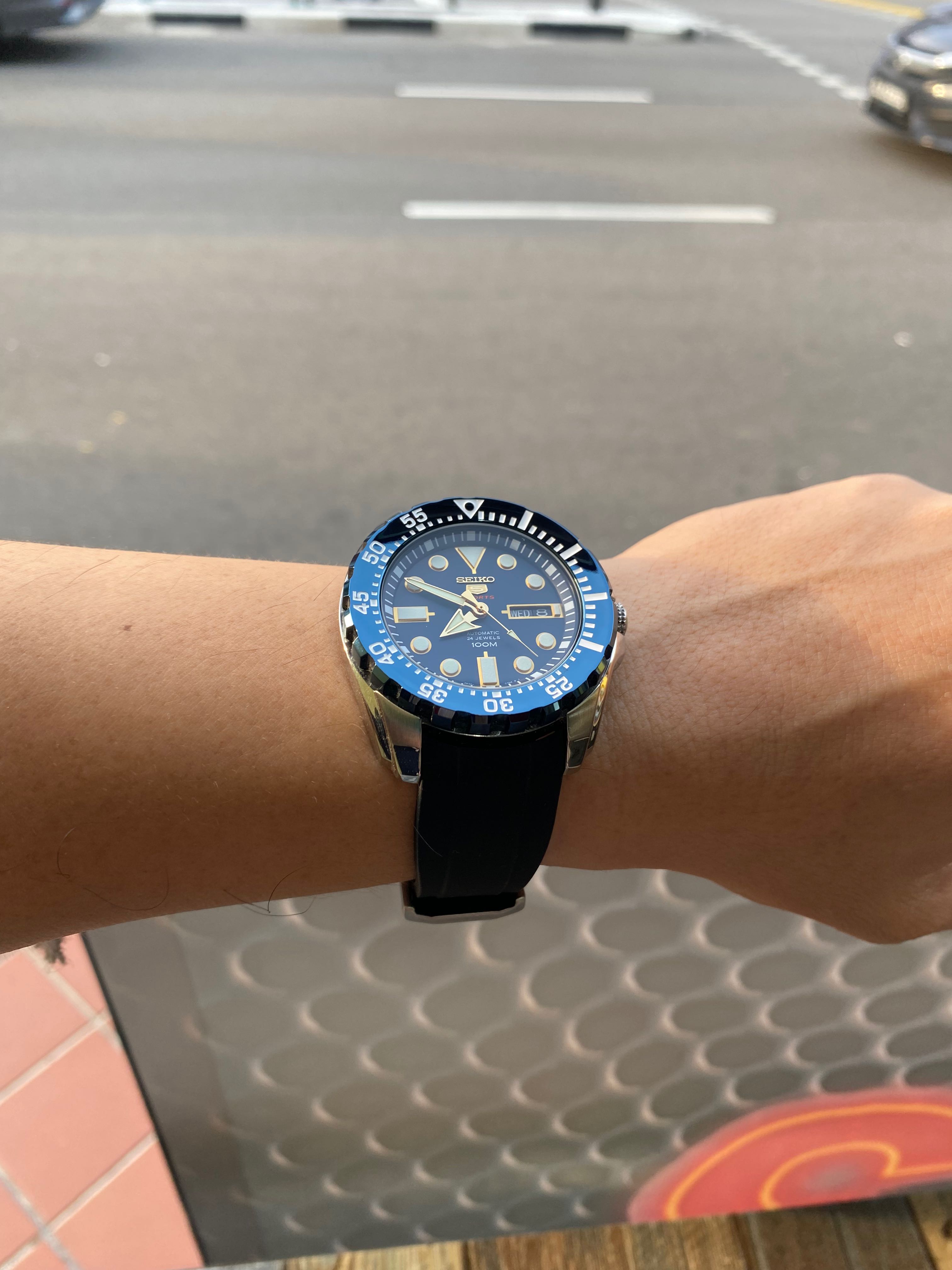 Seiko men's diver automatic srp605k2 sales