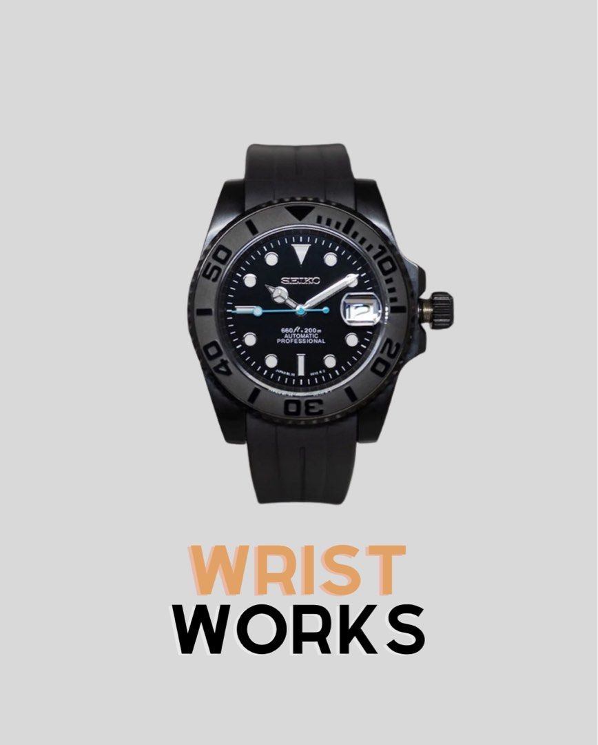 Seiko stealth yacht master shop