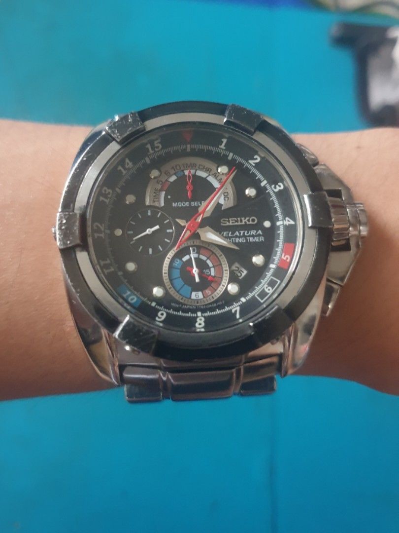 Seiko velatura yachting timer prix cheap