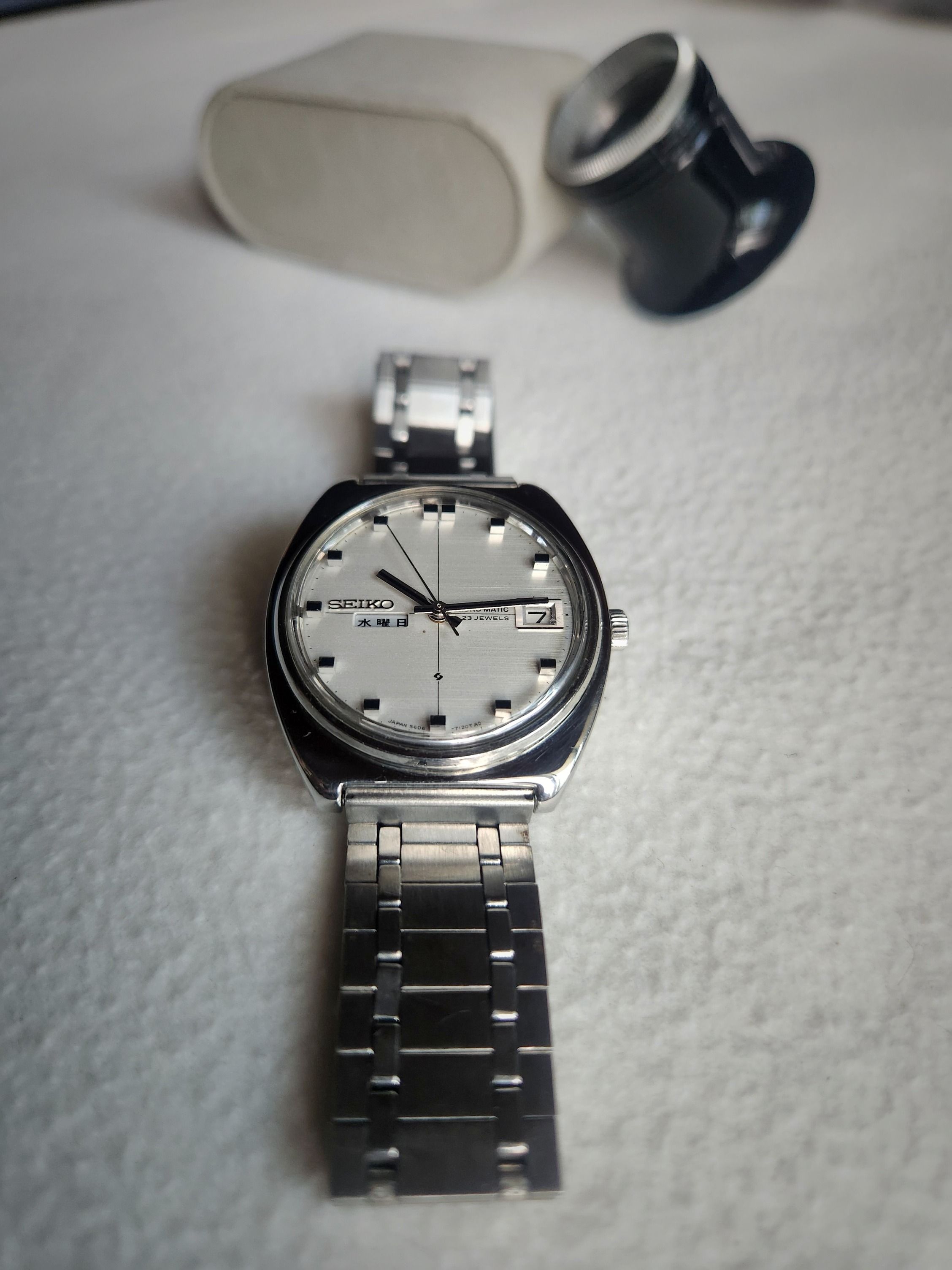 Seiko 5606 sales 7100