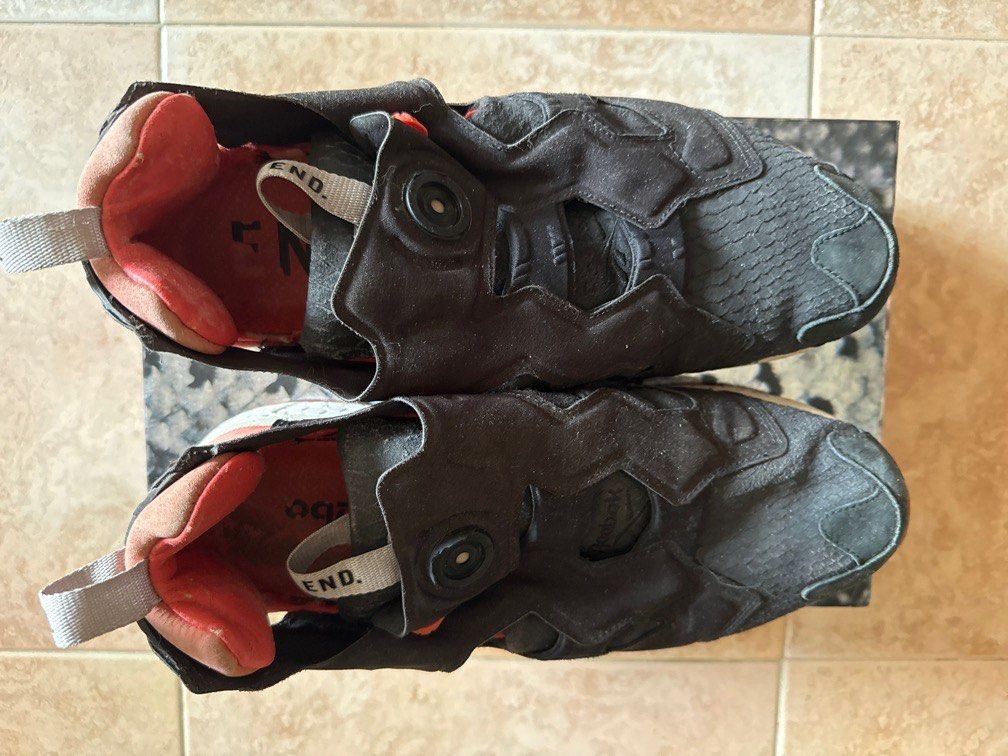 Selling used authentic End x Reebok Instapump Fury OG Black