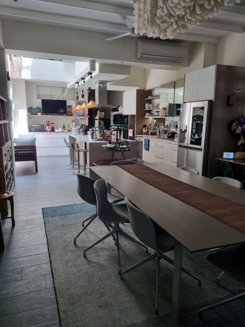 Separate bed in shared loft room in a shophouse Outram Park MRT