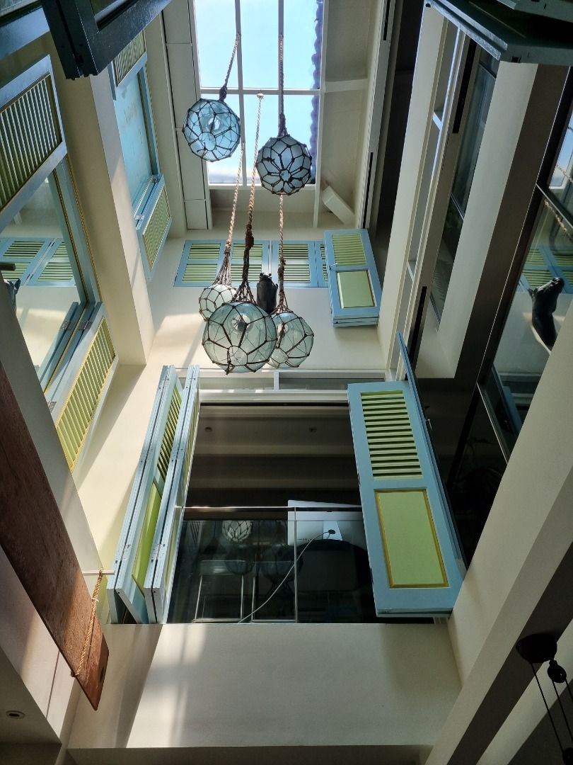 Separate bed in shared loft room in a shophouse Outram Park MRT