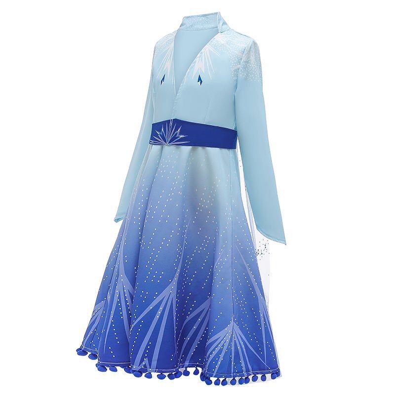 SG Seller OFFER Brand New Frozen2 Elsa s Princess Dress Coat Dress