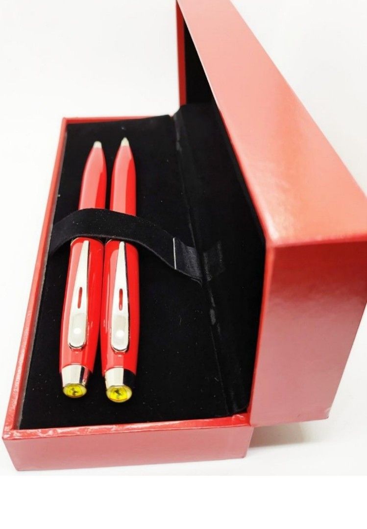 Sheaffer Ferrari Rosso Corsa Mechanical and pen set (Category: Stationery & School Supplies) located in Makati City. Submitted by fruitful8 (Listing ID 1265124417, Image 2). Description: Sheaffer Ferrari Rosso Corsa Mechanical and pen set.