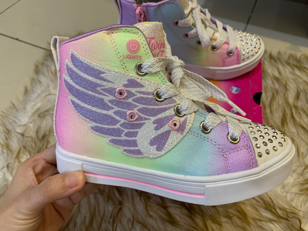 Unicorn skechers twinkle toes hotsell