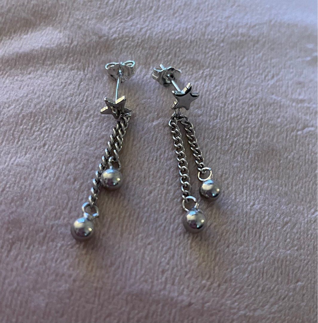 Real stainless shop steel earrings