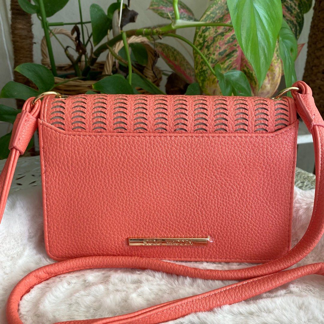 Steve Madden Bkeily Crescent Perforated Crossbody Bag